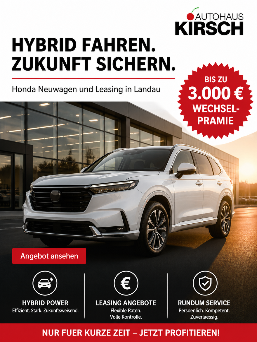 Hybrid fahren. Zukunft sichern.